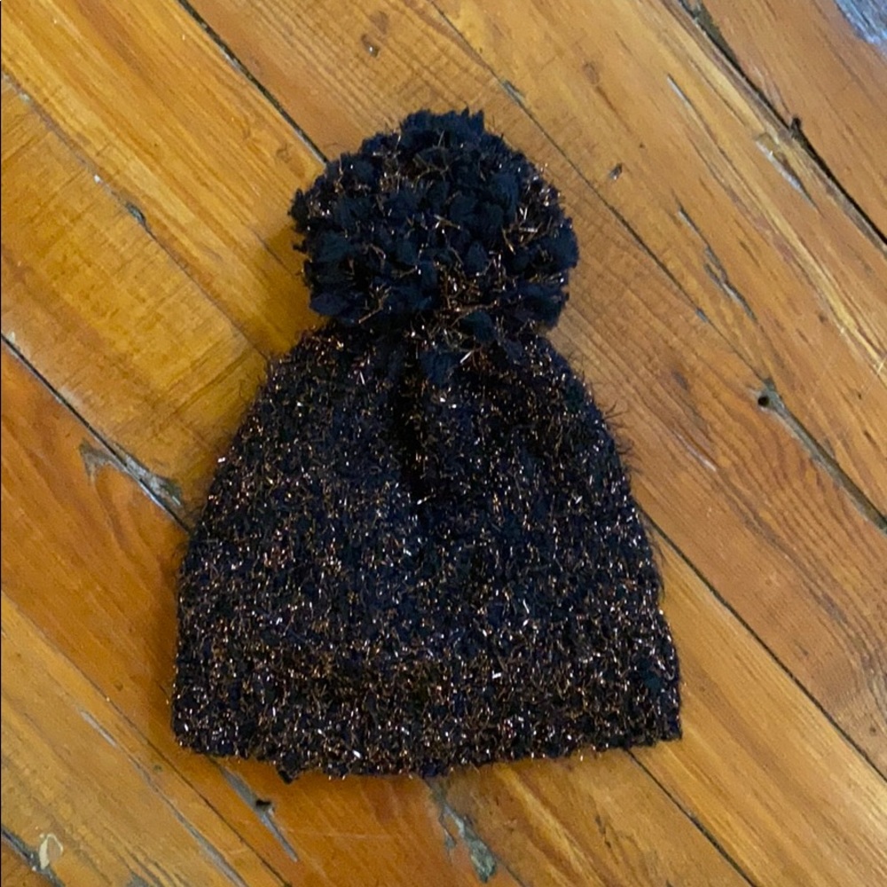 Anthropologie sparkle beanie